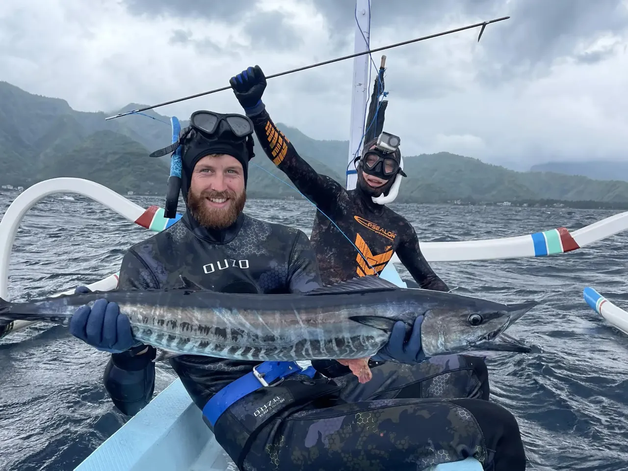 Spearfishing and freediving experience in Amed, Bali — catch and cook